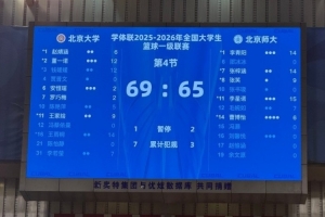 北大险胜北师大，CUBAL决赛首轮拒绝逆转