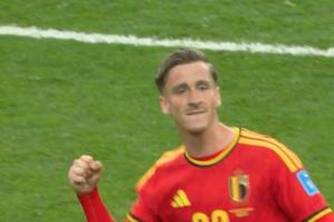 比利时5-1狂胜新西兰,萨勒马科尔斯补时绝杀
