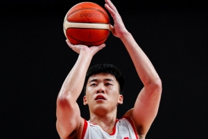 中国男篮今日26罚22中 罚球成功率84.6%!