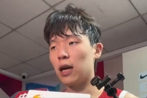 杨瀚森:我们需增强进攻气势,下一战力抗中国台北男篮