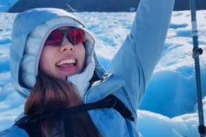 张茹分享旅游Vlog,心情愉悦,画面以太阳和大海为主色调