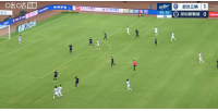 三镇2-0领先十人新鹏城，申桓铭解围踢出乌龙助攻，汪晋贤压哨破门