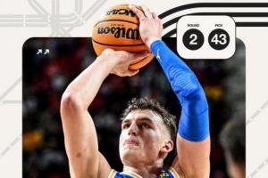 名记透露：篮网队与43号新秀泰勒·比洛多签订双向合同