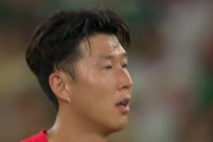 33岁孙兴慜世界杯7连场无进球!前两场首发被换,第三场替补登场