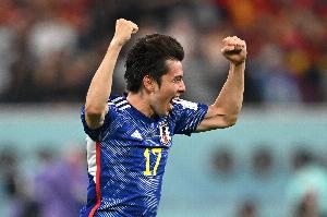 田中碧表示来欧洲踢球旨在参加世界杯,期待与古德蒙松对决