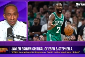 A·史密斯：杰伦·布朗称ESPN不道德，我成最大代言人，触及我底线