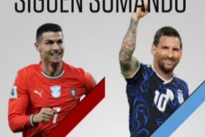 ESPN发布梅罗进球数统计:梅西1159场进917球,C罗1328场进975球
