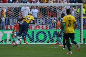 厄瓜多尔1-1战平德国！安古洛进球，为厄瓜多尔本届赛事首球