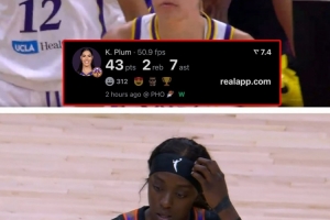 凯尔希·普拉姆43分对飚卡利亚·库珀41分，WNBA历史首现