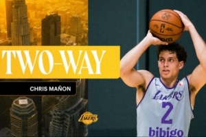 NBA发展联盟场均得分11.6分、篮板6个!湖人队官方宣布与克里斯·马农签订双向合同