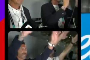 彻底倾倒！特维斯与阿圭罗现场解说梅西帽子戏法，起身鞠躬致意