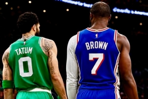 NBA历史第五多!双探花113场同场砍下25+分