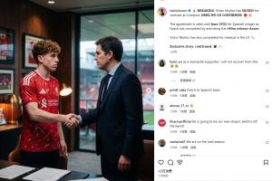 HWG确认!罗马诺透露:穆尼奥斯即将加入利物浦,触发4000万欧解约金条款!