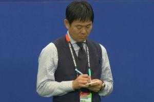 森保一谈笔记内容:记录优点与不足,与助教及球员交流